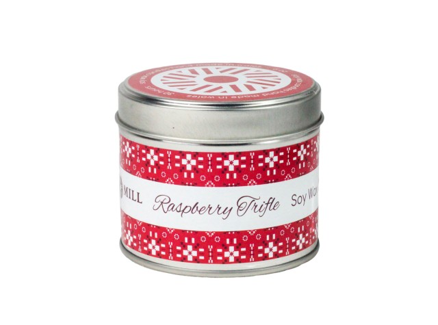 Raspberry Trifle Tin Candle